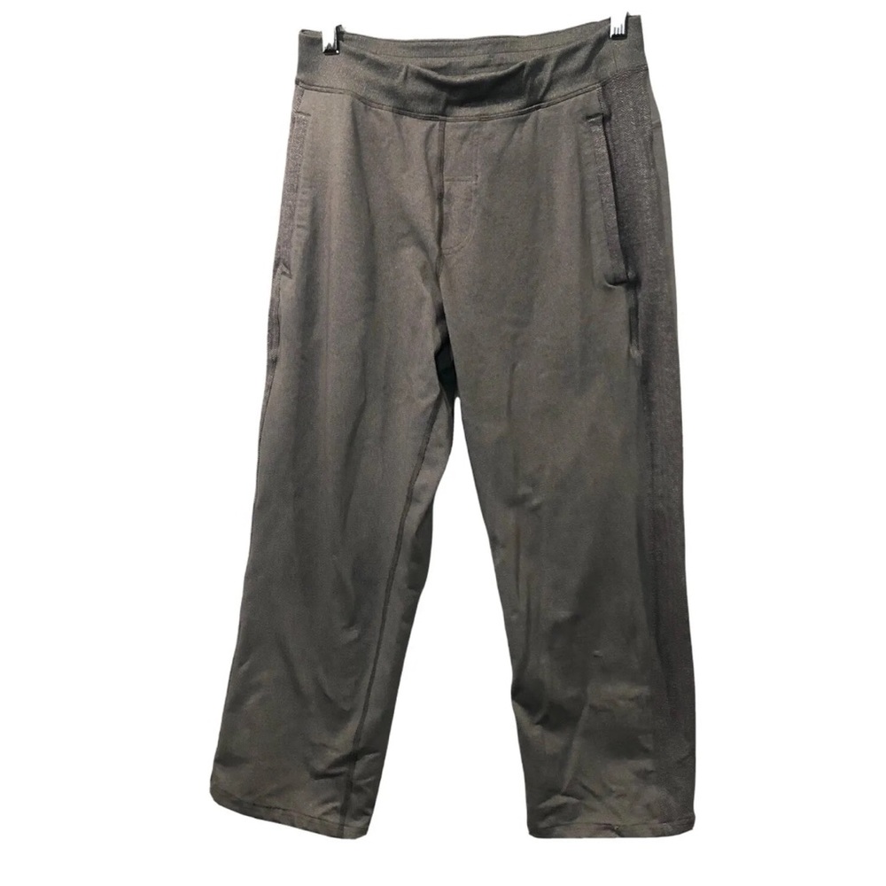 Lululemon Kung Fu Pants Sweatpants Mens Medium Gray Herringbone 29-30” Inseam